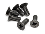 Z526 - FLAT HEAD SCREW M3 x 8mm (6 pcs)